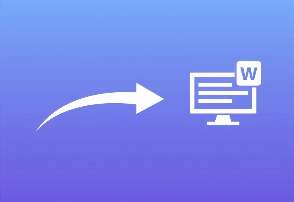 Flecha que apunta a un icono de navegación web, simbolizando redirección a sitios externos.